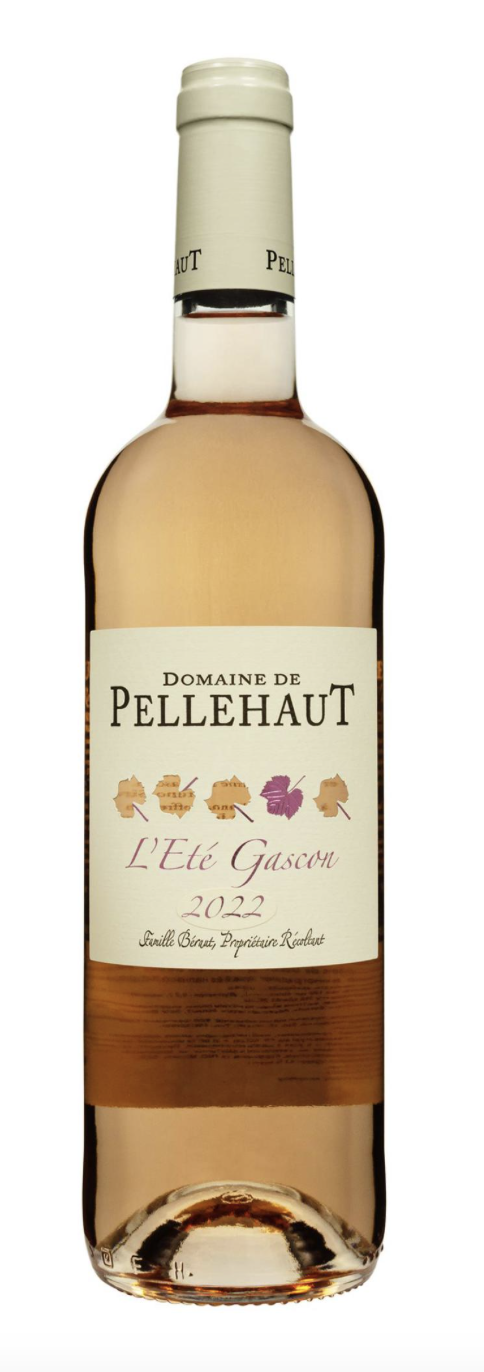 Вино Domaine de Pellehaut l'Ete Gascon Rose н/солодке рожеве 11% 0.75 л